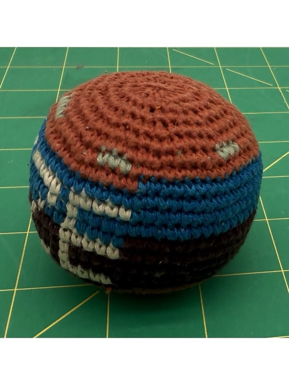 Belize Hacky Sack Crocheted Multi Color - Picture 3 of 5